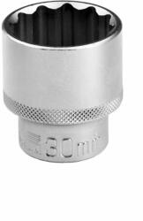 STELS 30mm 1/2 dugókulcs fej biHexagonal CrV (13673)