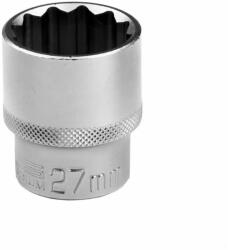 STELS 27mm 1/2 dugókulcs fej biHexagonal CrV (13671) - jooszerszam