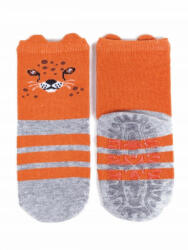 Yo! ABS pamut zokni 1 db 23/26 - leopárd