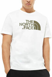 The North Face Easy póló Burnt Olive Green Rain Camo Print (NF0A2TX3PW2)