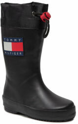 Tommy Hilfiger Gumicsizma Tommy Hilfiger Rain Boot T3X6-30766-0047 M Black 999 25