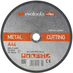 Evotools Disc metal Abraziv de Debitat PLUS 180 x 1.6 mm #a46 (680568)