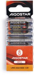 Aigostar Baterii alcaline LR03 AAA 1.5V - 8 buc (BATERIA-LR03-AAA-8S)