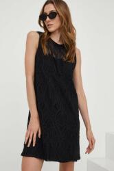 ANSWEAR ruha fekete, mini, egyenes - fekete XS - answear - 16 185 Ft