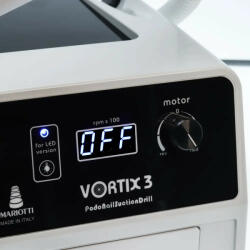  Vortix 3 LED porelszívós pedikűrgép 6 db AJÁNDÉK porgyűjtőzsákkal (50-02-017-KA)