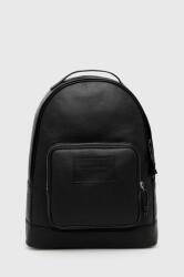 Giorgio Armani bőr hátizsák fekete, férfi, nagy, sima - fekete Univerzális méret - answear - 169 990 Ft