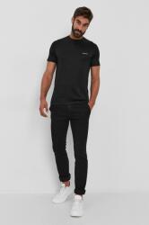 Giorgio Armani t-shirt fekete, férfi, sima - fekete XL - answear - 33 990 Ft