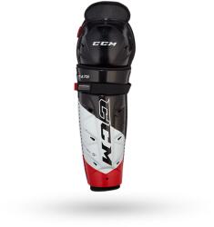 CCM Tibiere Hochei Copii, Jucător, Junior, CCM JETSPEED FT475 · Negru / Alb / Roșu