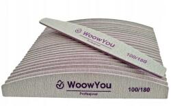 Woow You Set pile de unghii, 100/180 grit, 25 buc. - Woow You