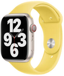 SmartWatcherz Szilikon Apple Watch Szíj - Halvány Citromsárga, M/L, 38, 40, 41mm (43359)