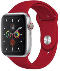 SmartWatcherz Szilikon Apple Watch Szíj - Rózsapiros, M/L, 38, 40, 41mm (8854)