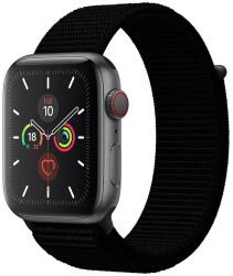 SmartWatcherz Szövet Apple Watch Szíj - Fekete, 38, 40, 41mm (8758)