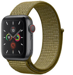 SmartWatcherz Szövet Apple Watch Szíj - Army Green, 38, 40, 41mm (47716)