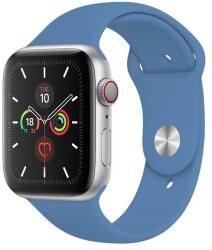 SmartWatcherz Szilikon Apple Watch Szíj - Farmer Kék, M/L, 42, 44, 45, 49mm (9259)