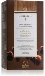 KORRES Argan Oil Culoare permanenta pentru par cu ulei de argan culoare 7.3 Golden / Honey Blonde 50 ml