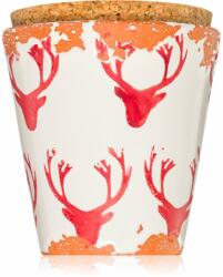Wax Design Deer Red illatgyertya 8 cm