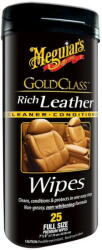 Meguiar's Gold Class Rich Leather Wipes (G10900)