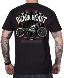 Black Heart Póló BLACK HEART Chopper Race fekete L