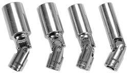 TOYA YT-38520 Csuklós gyertyakulcs készlet 4 részes 3/8" 14-21 mm CrV (YT-38520)