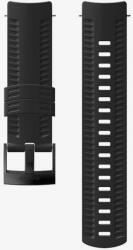 Suunto Curea din silicon pentru ceas Suunto Spartan Sport Wrist HR/Baro și Suunto 9 Black/Black M 24mm
