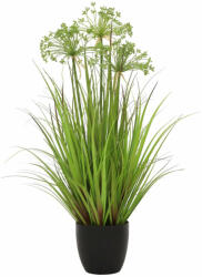 Mesterséges Mezei Fű - 90cm - Fekete Cserép (EWA29089)