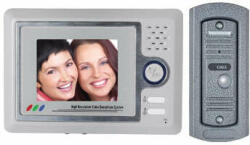 Somogyi Elektronic Dpv22 - Vezetékes színes video kaputelefon szett - 00079026 4 színes LCD monitor (766)