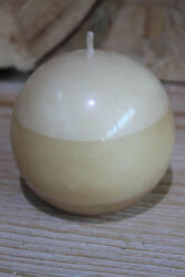  Kémszínű gömb alakú illatgyertya 9cm (EWA32277)