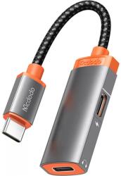 Mcdodo USB 2.0 Type C Elosztó Szürke 10cm 6921002605205 (6921002605205)