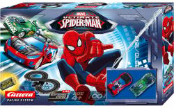 Carrera Pista de curse electrica cu 2 masinute, Carrera, Spiderman