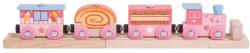 Bigjigs Toys Sweet express + 3 vágány (DDBJT471)