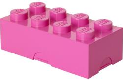 LEGO® LEGO® snack doboz 8 - rózsaszín 100 x 200 x 75 mm (SL40231739)