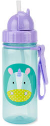 SKIP HOP Zoo Bögre PP szalmával PVC és BPA nélkül Unicorn 12 m + (AGS9N567610)