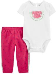 CARTERS CARTER'S Szett 2 részes melegítőnadrág, body kr. ujjú Pink Görögdinnye lány 3m (AGS1N050110_3M)