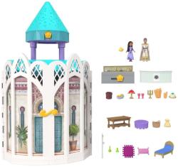 Mattel Disney Wish Castle sztárprojektorral és mini figurákkal (25HPX38)