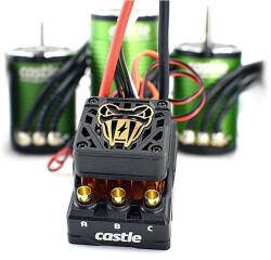 Castle Creations Castle motor 1406 3800ot/V senzored, reg. Copperhead (CC-010-0166-08)