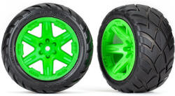 Traxxas kolo 2.8", disk RTX zelený, pneu Anaconda (4WD přední/zadní, 2WD přední) (2) (TRA6775G)