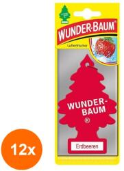 Wunder-Baum Set 12 x Odorizant Auto Erdbeeren, Wunder-Baum (DEM-12xMDR-7010)