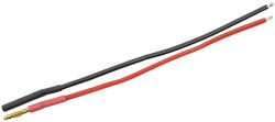 REVTEC Aranyozott csatlakozó 2, 0 mm kábellel 20AWG 10cm (1 pár) (GF-1050-001)