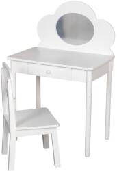TAO TOY Kozmetikai asztal 72, 5 x 48, 5 x 50 cm székkel (WKW015273)
