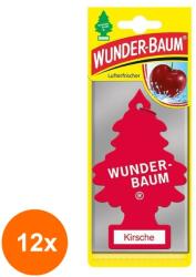 Wunder-Baum Set 12 x Odorizant Auto Kirsche, Wunder-Baum (DEM-12xMDR-7019)