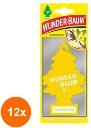 Wunder-Baum Set 12 x Odorizant Auto Vanillaroma, Wunder-Baum (DEM-12xMDR-7001)