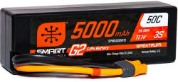 SPEKTRUM Smart G2 LiPo 11.1V 5000mAh 50C HC IC3 (SPMX53S50H3)
