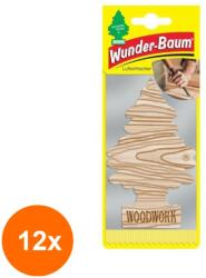 Wunder-Baum Set 12 x Odorizant Auto Woodwork, Wunder-Baum (DEM-12xMDR-70078)