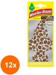 Wunder-Baum Set 12 x Odorizant Auto Cafe, Wunder-Baum (DEM-12xMDR-70016)