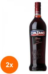 Cinzano Set 2 x Vermut, Cinzano Rosso, 15% Alcool, 1 l (FPG-2xCZR)