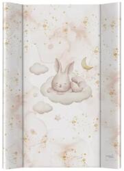 CEBA 2 sarkú pelenkázó alátét rögzített deszkával (50x70) Ultra Light Sleepy Bunny (AGSW-204-000-753)
