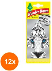 Wunder-Baum Set 12 x Odorizant Auto Wild Instinct, Wunder-Baum (DEM-12xMDR-70077)