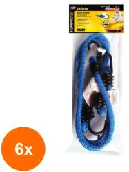 Moje Auto Set 6 x 2 Chinga din Cauciuc pentru Fixare Bagaje 100 cm (DEM-6xMDR-93-005)