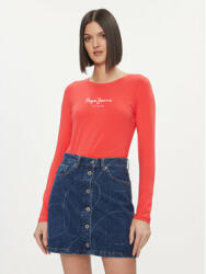 Pepe Jeans Bluză New Virginia PL505203 Roșu Slim Fit