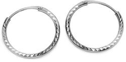 Heratis Forever Fülbevaló gravírozott gyűrűk 1, 5 cm, vastagság 1, 2 mm IZ20369A